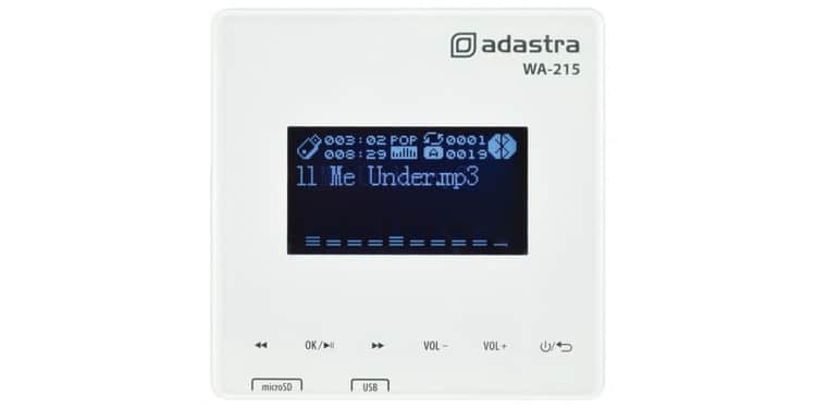 Adastra wa-215 amplificador de pared + reproductor