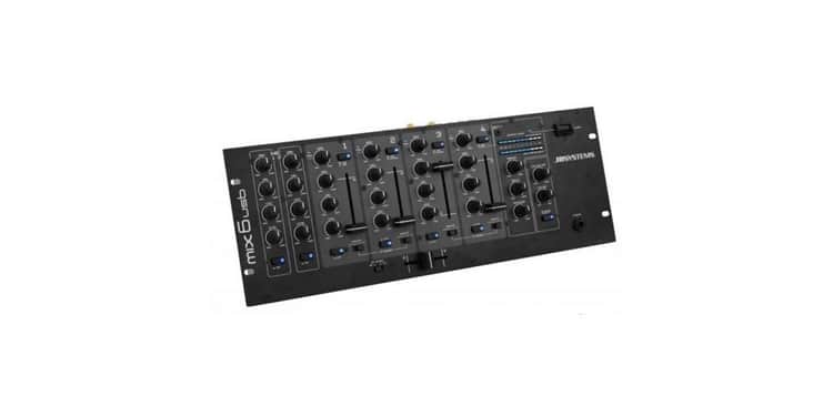 Jbsystems mix 6 usb mesa 4 canales usb