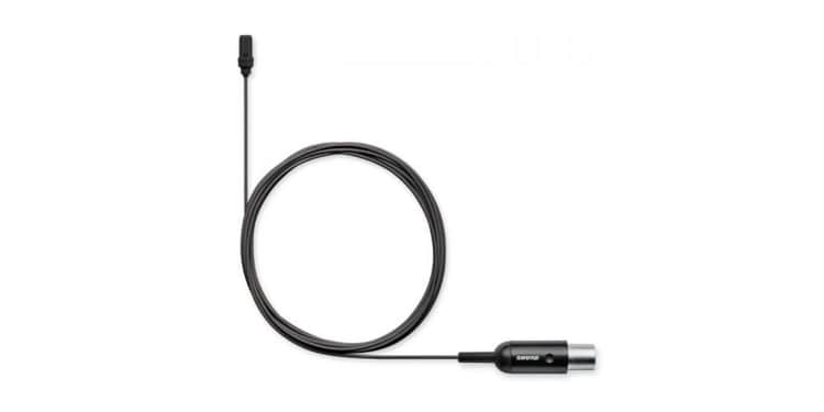 Shure uniplex ul4-b mtqc micrófono lavalier negro ( reacondicionado )