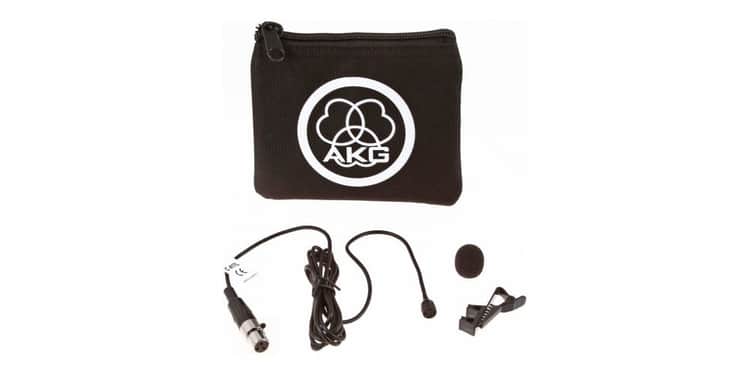 Akg c-417 pp micrófono lavalier omnidireccional conector xlr