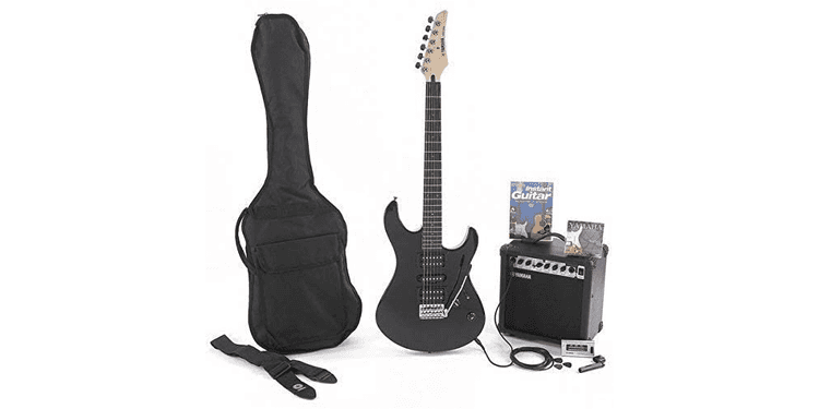 Yamaha erg-121 gpiihll pack guitarra con amplificador ga 15ll, yt 100, funda, juego cuerdas, correa, bobinador y púa.