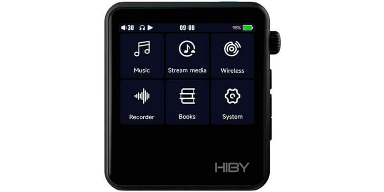 Hiby r2 ii negro reproductor hi-res