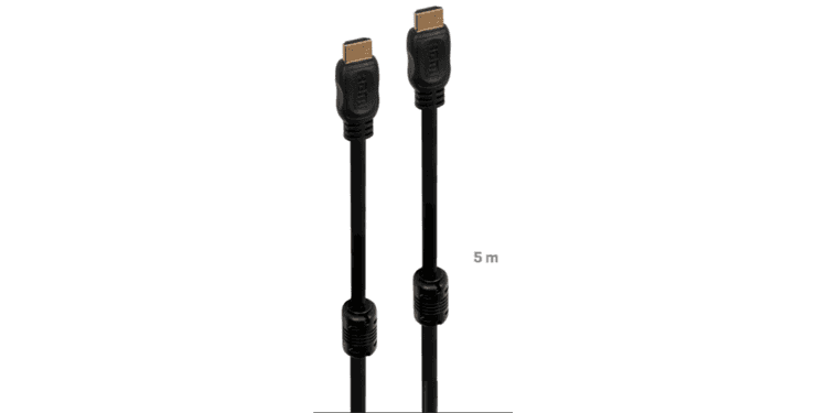 Fonestar 7904k-5 cable hdmi 2.0. uhd 4k 60hz. 18 gbps. cu. 30 awg. 5 m.