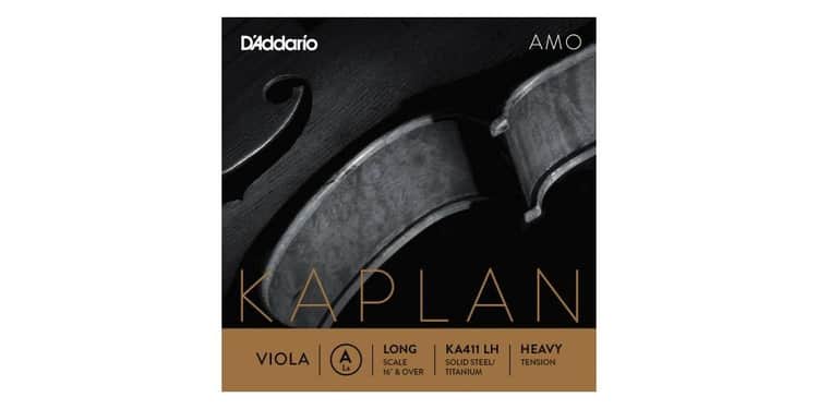 D´addario ka411 cuerda kaplan la (a) para viola, tensión fuerte