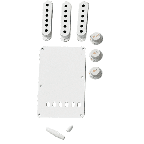 Fender kit de accesorios vintage-style stratocaster white