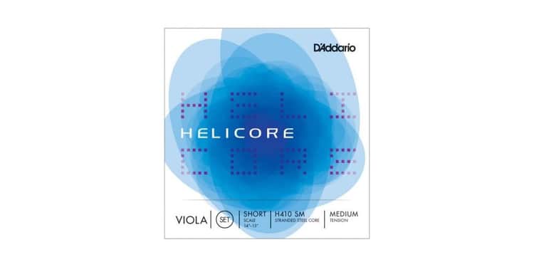 D´addario h410 juego de cuerdas para viola de escala corta, tensión media