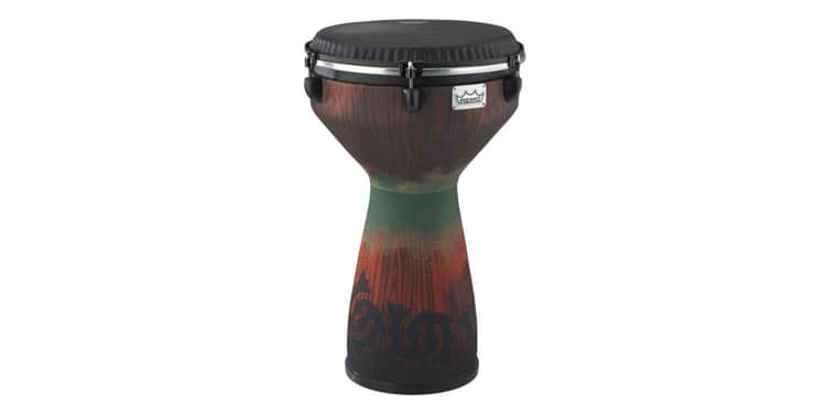 Remo dj-7113-61 djembe flareout verde