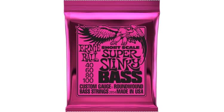 Ernie ball 2854 slinky short scale regular cuerdas para bajo 40-100