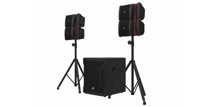 Audibax seattle 1000 sistema pa line array bluetooth