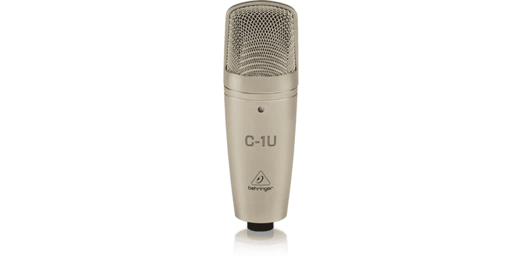 Behringer c1u usb micrófono condensador de estudio