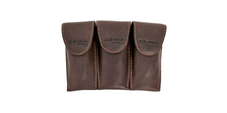 Gewa funda para boquilla crazy horse trompete triple negra