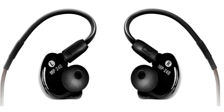 Mackie mp-240 auriculares in-ears de monitoraje profesional