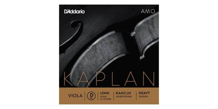 D´addario ka412 cuerda kaplan re (d) para viola, tensión fuerte