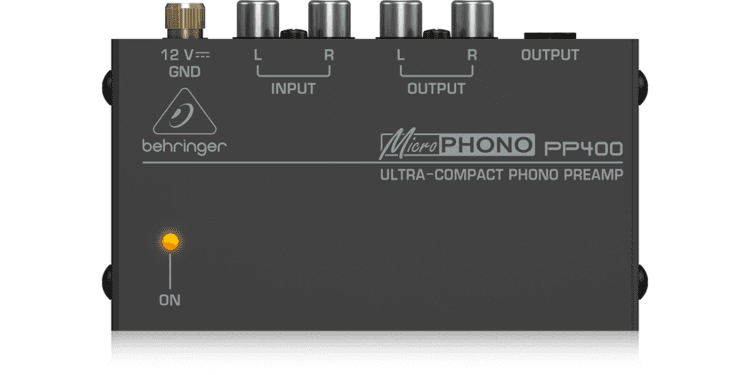 Behringer pp400 preamplificador previo phono