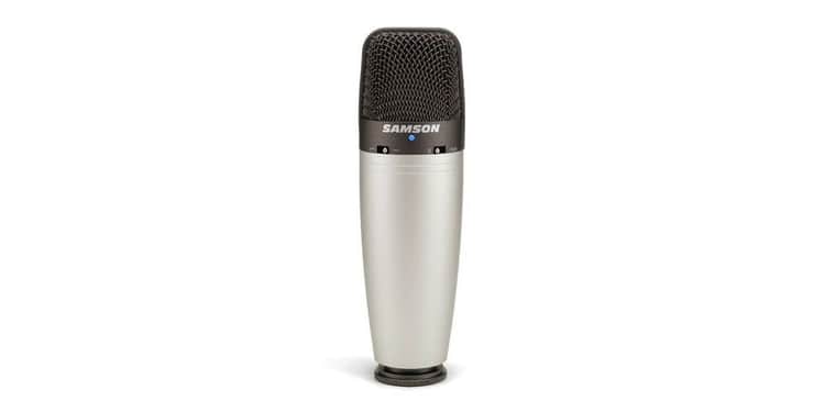 Samson c03 microfono condensador estudio, vocal c-03