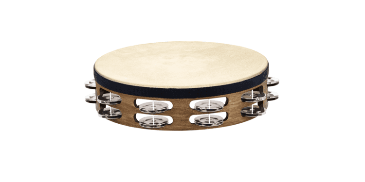 Meinl tah2wb pandereta 2 fila madera