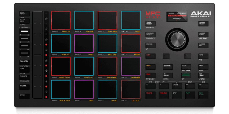 Akai mpc studio ii controlador midi / usb para mpc