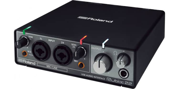 Roland rubix 22 interface audio usb