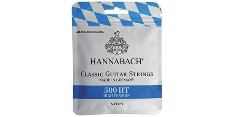 Hannabach 500ht cuerdas para guitarra clásica tensión alta