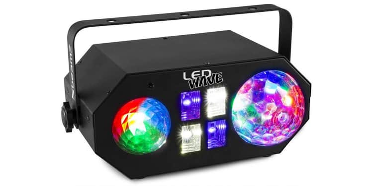 Beamz ledwave led jellyball, onda de agua y efecto uv 153683