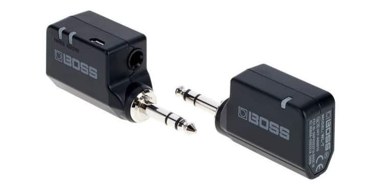 Boss wl-20 sistema inalámbrico para guitarra y bajo plug and play