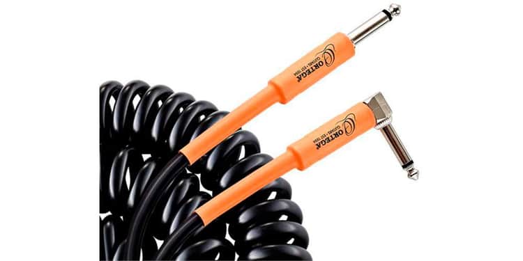 Ortega orcci-30bk. cable de guitarra 9 metros black