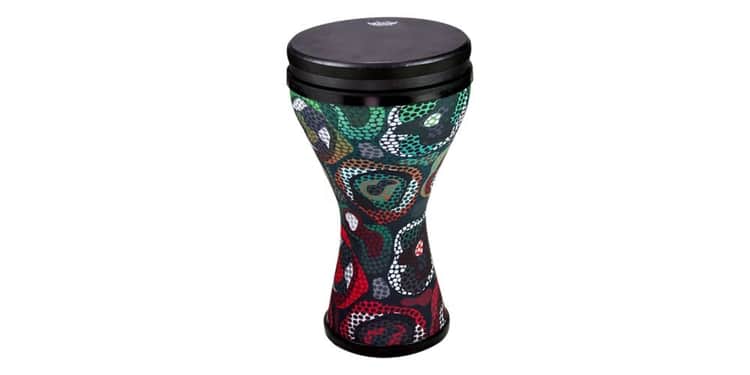 Remo doumbek darbuka festival tribal green dk-2510-68