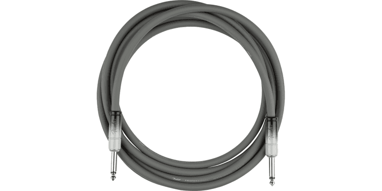 Fender 10 ombré instrument silver smoke cable para guitarra 3 metros