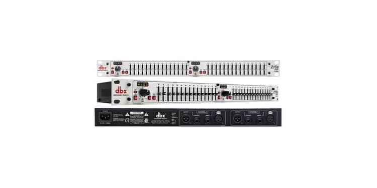 Dbx 215s ecualizador dbx215 silver