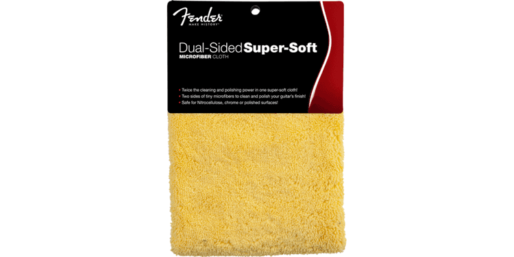 Fender super-soft dual-sided paño de microfibra