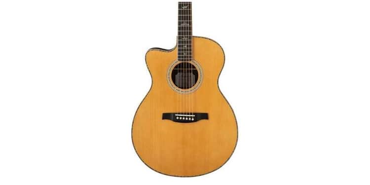 Prs se a60e lh natural guitarra electroacústica