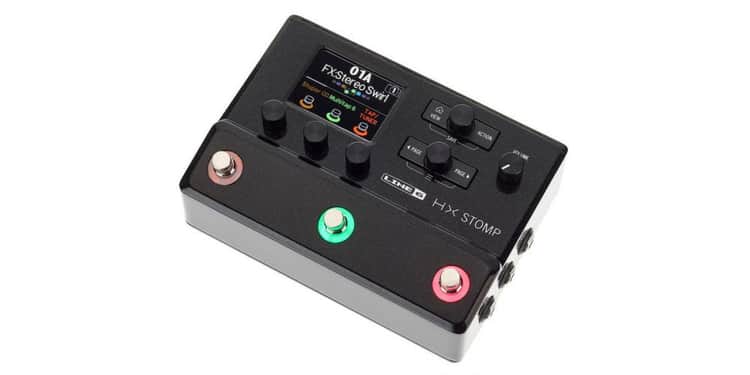 Line 6 hx stomp ii pedalera multi efectos para guitarras y bajos