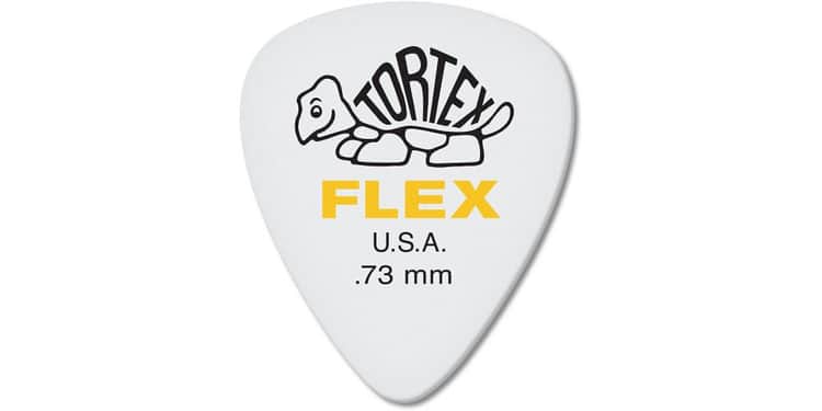 Dunlop tortex flex standard de 0,73 mm pack 12 un.