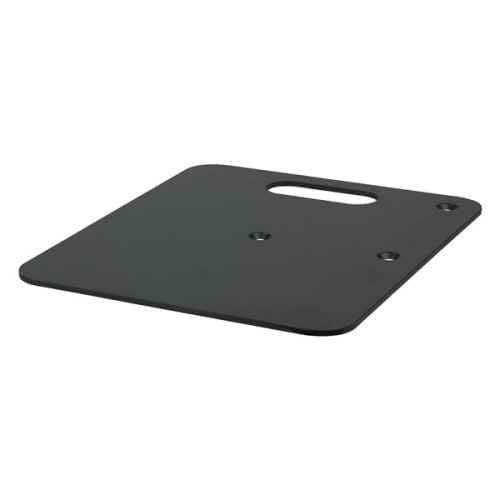 Showtec baseplate base para truss 600 x 600 mm negro 89302