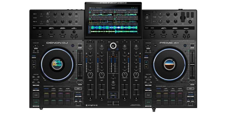 Denon dj prime 4 + sistema dj all-in-one