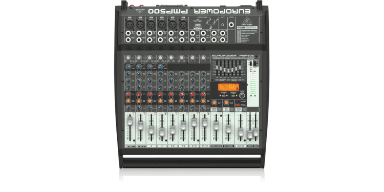 Behringer pmp500 mezclador auto amplificado