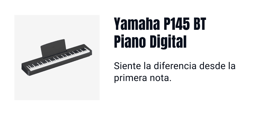 Ofertas del Prime Music Days Yamaha P145 BT  Piano Digital