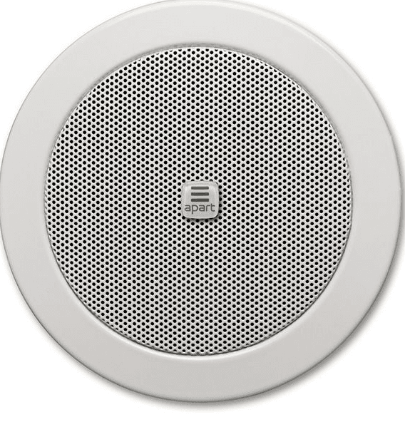 Apart Biamp CM4T Altavoz de 4″ para montaje en techo Blanco