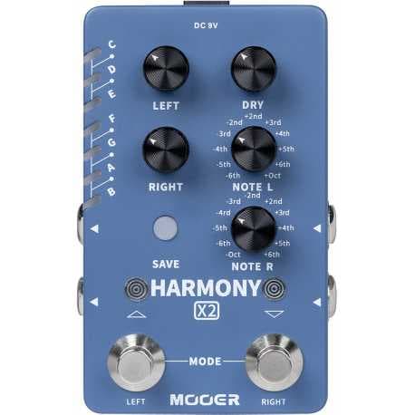 Mooer Harmony X2 Pedal Armonizador Guitarra