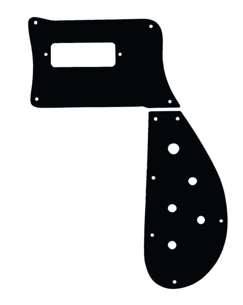 Allparts PG-9849-023 Golpeador para bajo Rickenbacker 4003