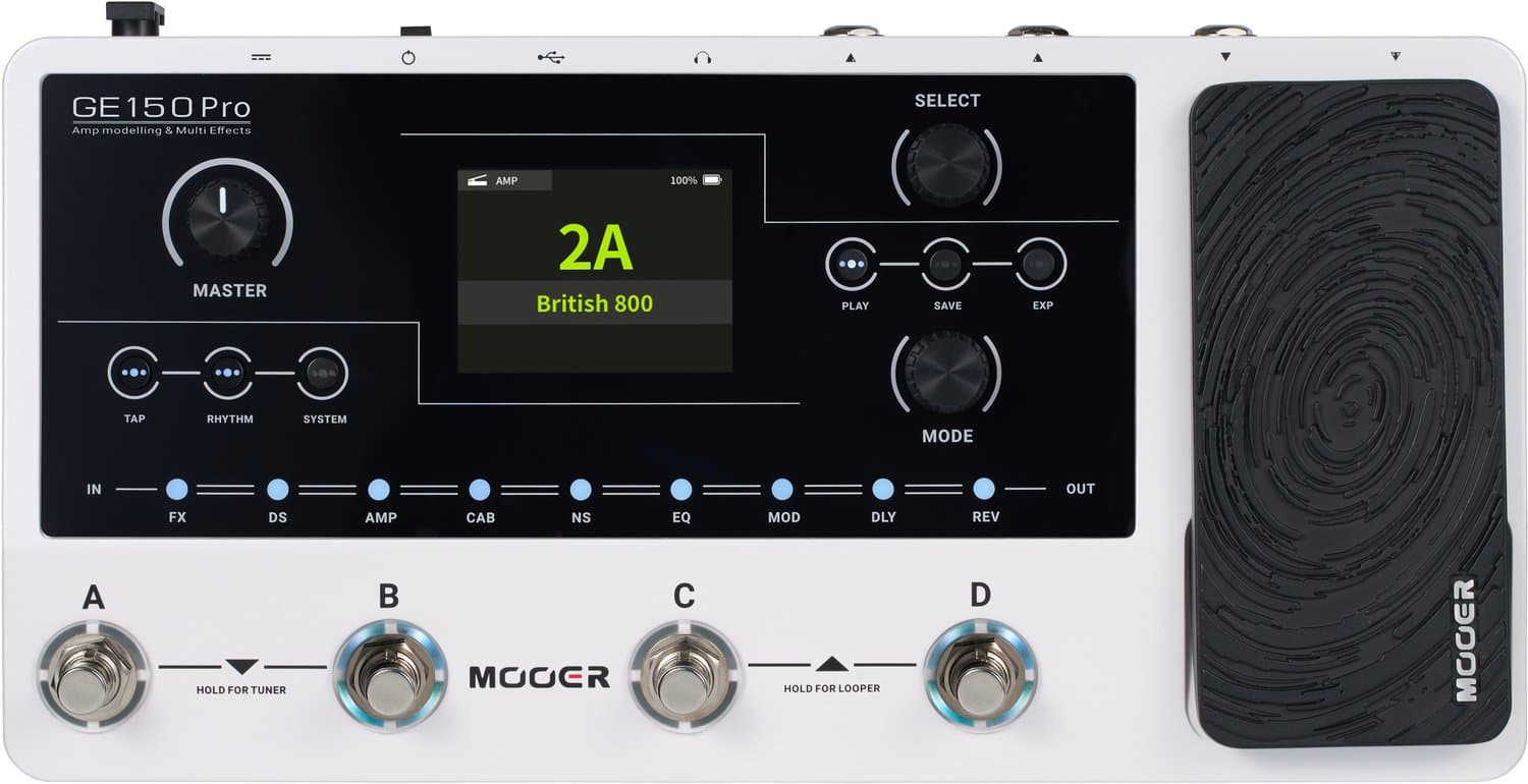 Mooer GE150 PRO Pedalera Multiefectos