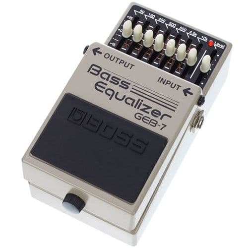 Boss GEB 7 Pedal Equalizer para Bajo