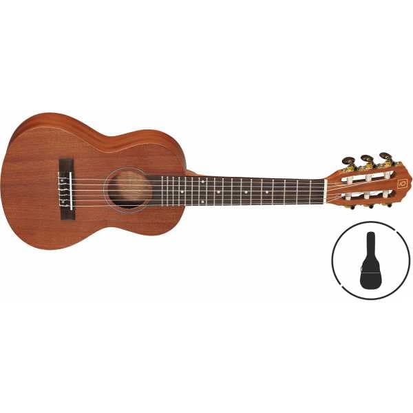 OQAN QUK-G6 Natural Guitalele con Funda Incluida