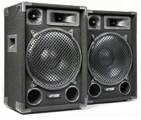 max 12 Altavoz 2 vias pasivo de 700W 170658 Unidad
