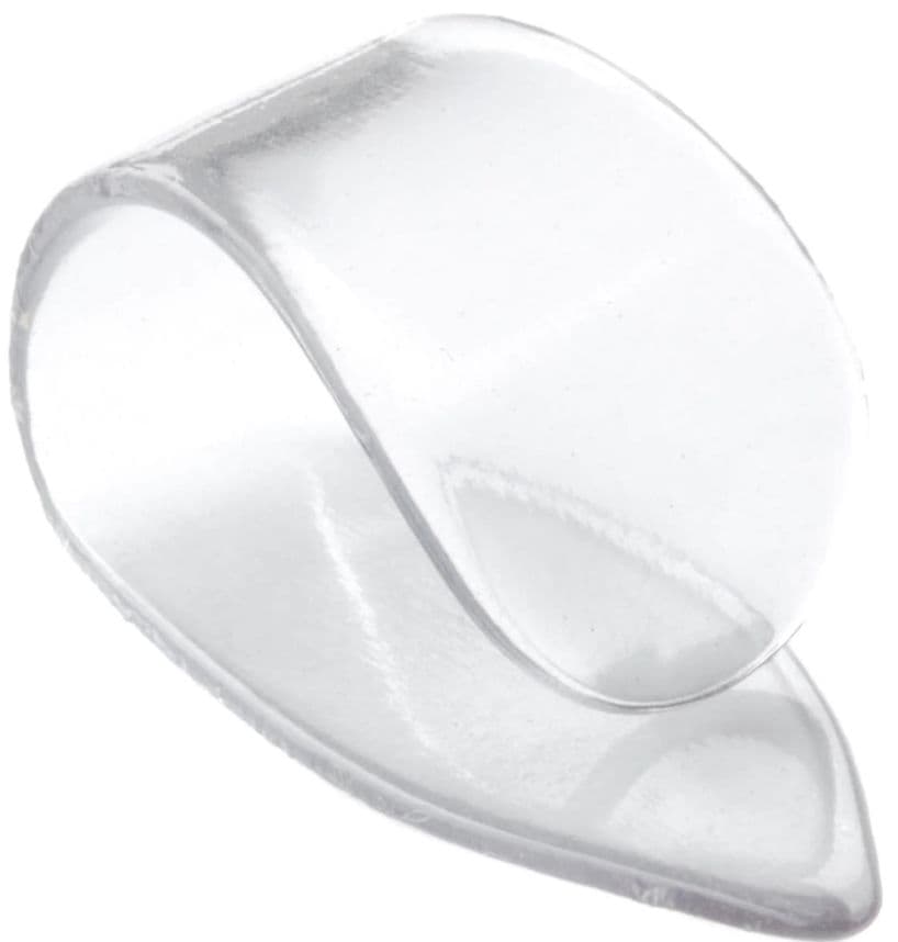 Dunlop Uñero Dedo Pulgar Mediano Transparente Pack 12 Un.