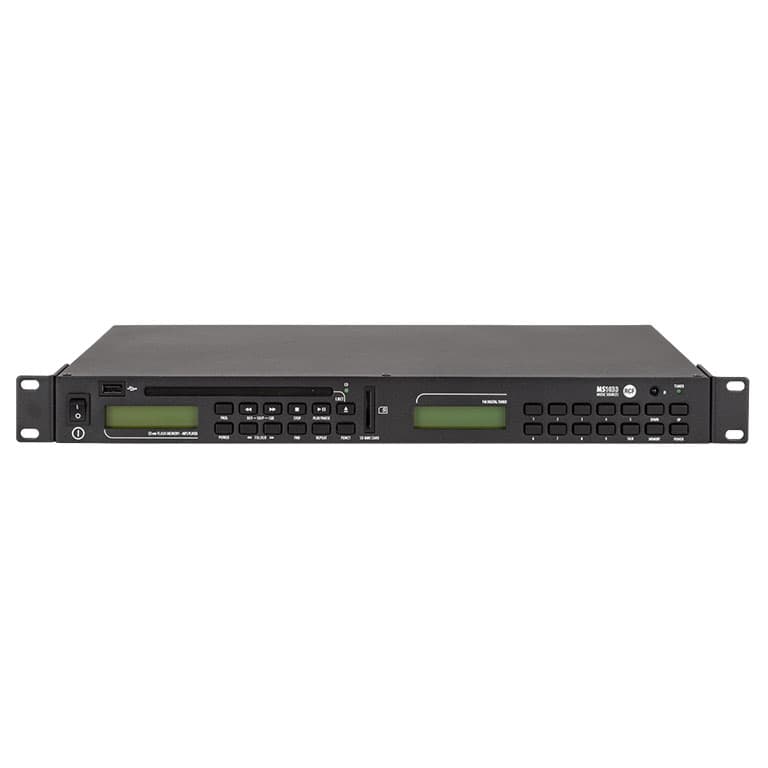 RCF MS 1033 Reproductor CD/MP3 y Radio