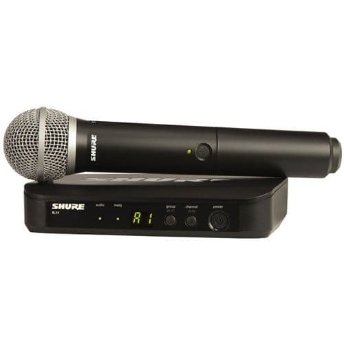 SHURE BLX24/PG58 H8 Micrófono inalambrico de Mano