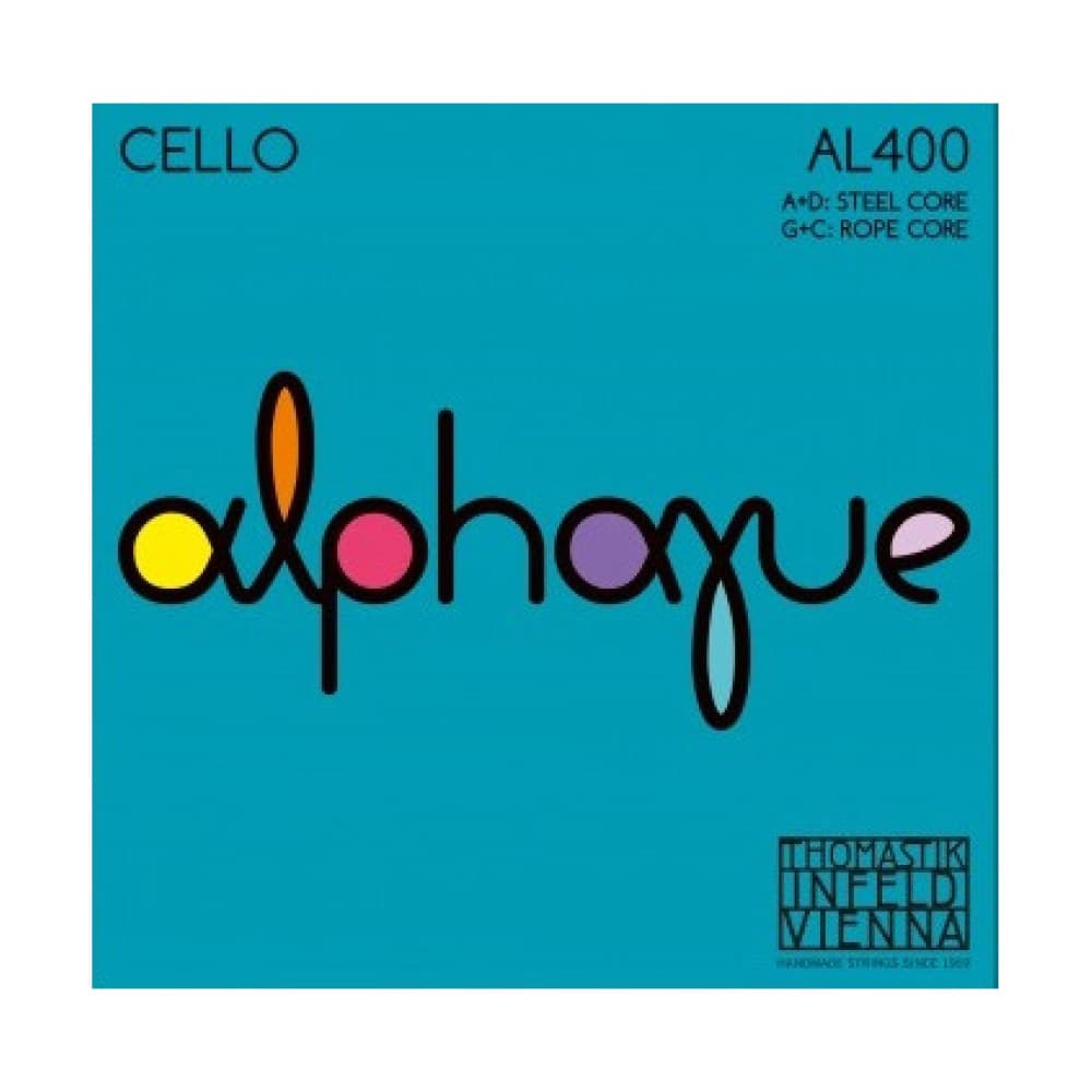 Thomastik Cuerda cello Alphayue AL400 Juego 3/4 Medium