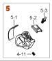 Tama HP915 Leva LiteSproket pedal Speed Cobra