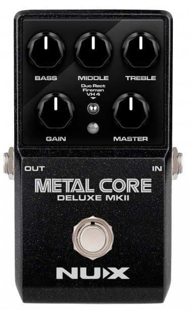 NUX Metal Core Deluxe MKII Pedal Distorsión Guitarra
